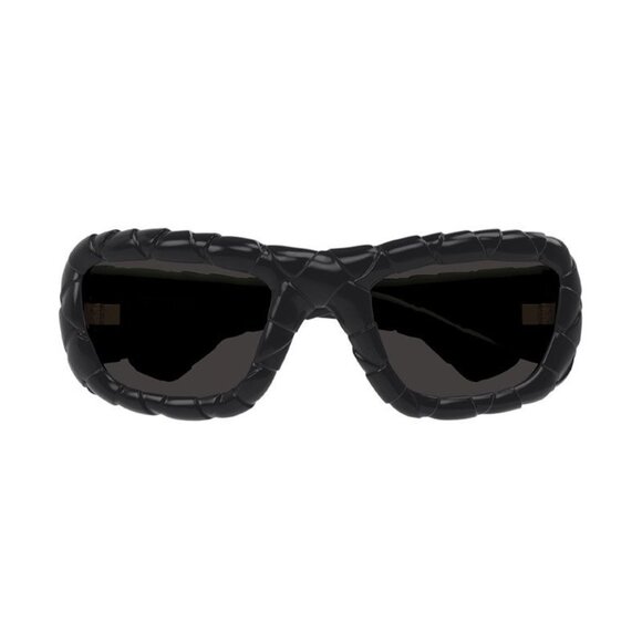 NEW BOTTEGA VENETA SUNGLASSES BV1303S 001 WOMEN BLACK EYEWEAR - Picture 2 of 3